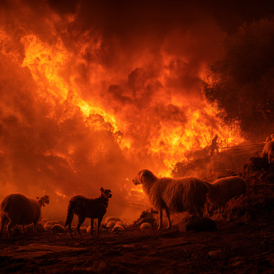 Le courage silencieux des animaux face aux flammes méditerranéennes