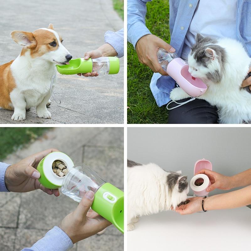 Bottle&Bowl™ | Gourde pour chien - Coeur de Toutou