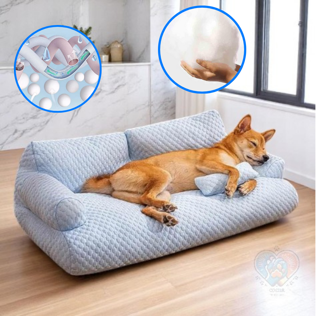 Canapé pour Chien Rafraîchissant | Nuage Polaire™