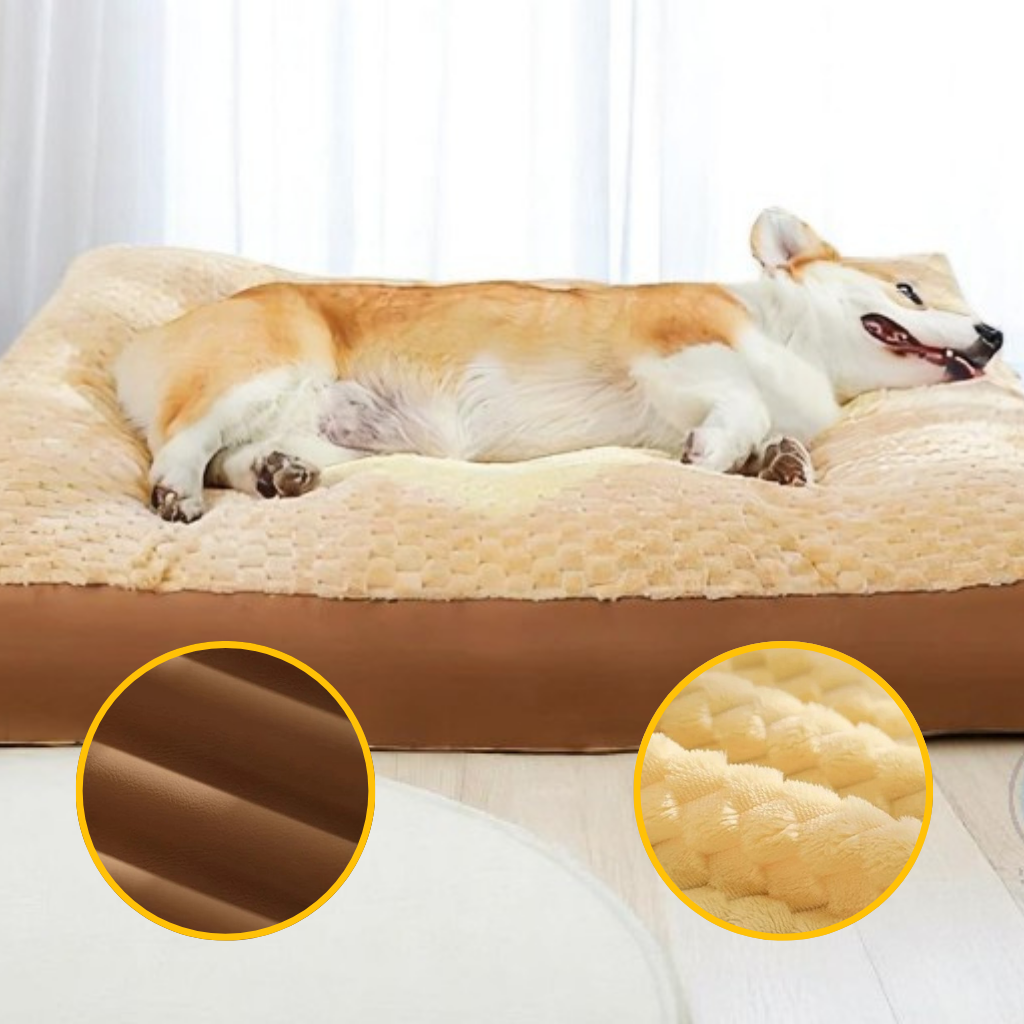 Coussin Grand Chien Déhoussable | SoftRest™