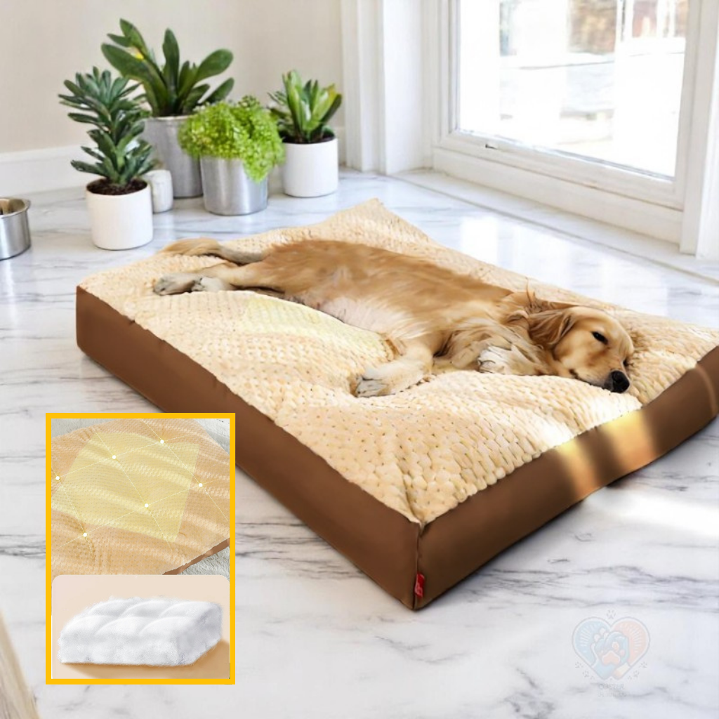 Coussin Grand Chien Déhoussable | SoftRest™