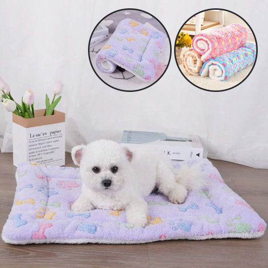 Couverture polaire douce et lavable pour chien | Fluffyhugg™