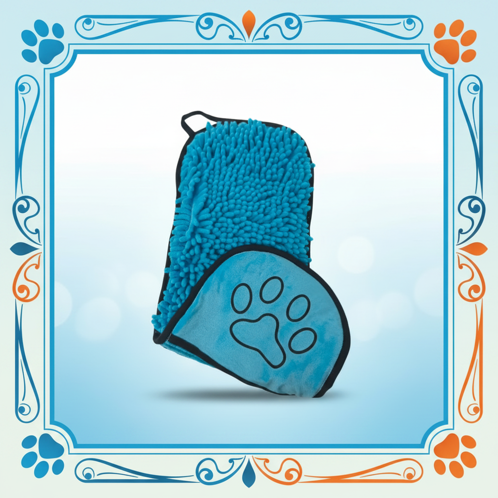 gants de toilettage pour chien