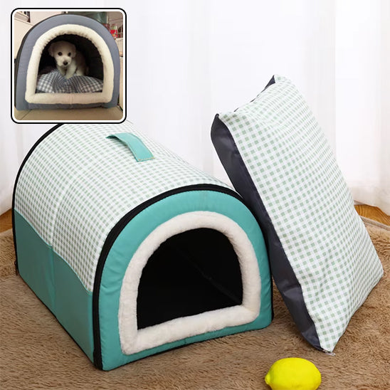 Niche Igloo pour Chien | WarmDome™