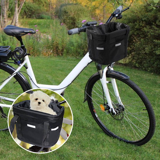 Panier Vélo pour Chien | BikeBuddy™ Étanche & Amovible