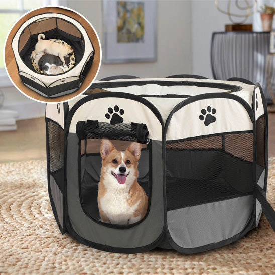 Parc Pliable pour Chien | Parcat360™