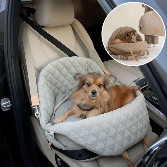 Sac de Transport pour Chien de Luxe | CozyRide™ - Élégance, Sécurité et Douceur en Voyage