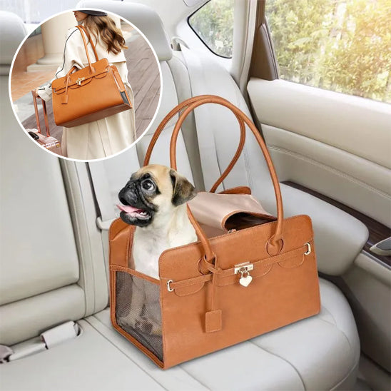 Sac de Transport pour Petit Chien Élégant | ChicPaws™