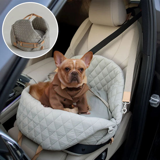 Sac de Transport pour Chien de Luxe | CozyRide™ - Élégance, Sécurité et Douceur en Voyage