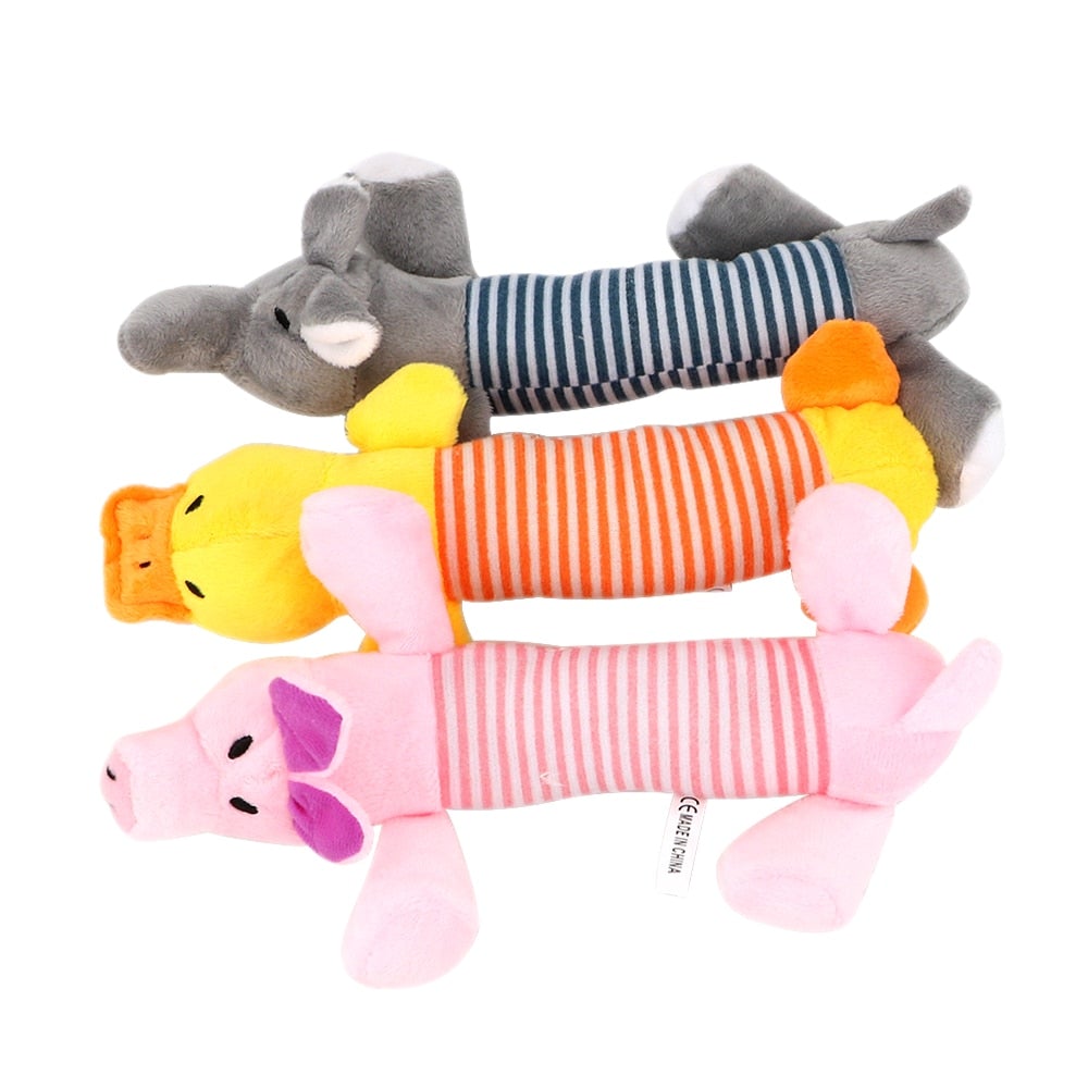 SoundToys™ - Jouet peluche pour chiens - Coeur de Toutou