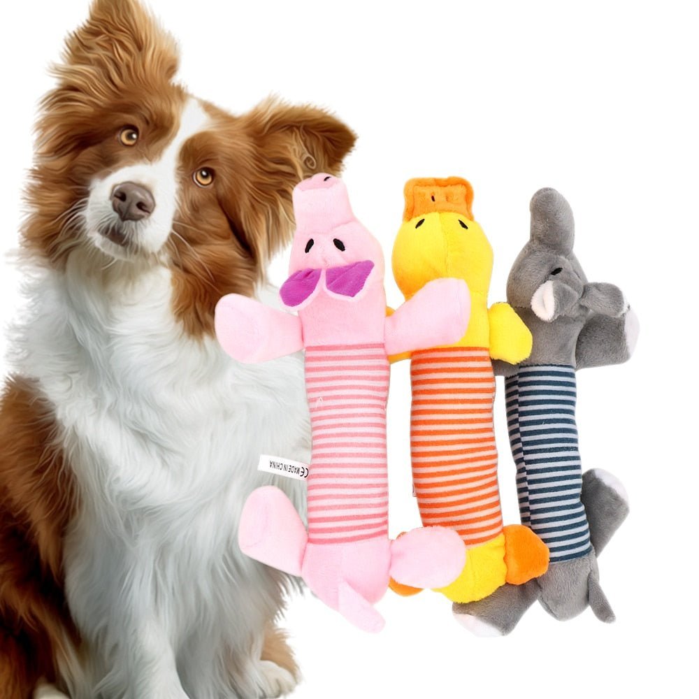 SoundToys™ - Jouet peluche pour chiens - Coeur de Toutou