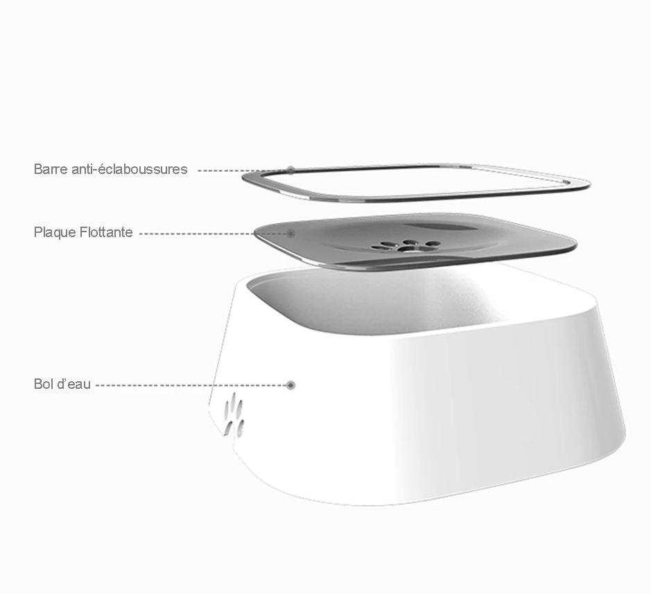 WaterBowl™ | Bol pour chien | CHIEN - Coeur de Toutou