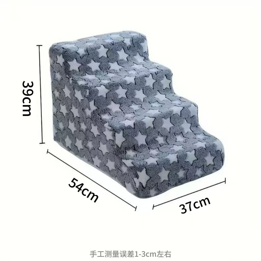Pet Bunk Bed Small Stairs Removable And Washable Household Bedside Stairs Steps Puppy Teddy Dog ​​Cat Climbing Ladder Wholesale