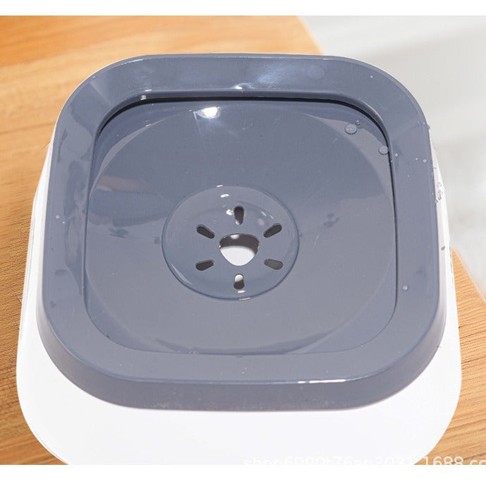 Cat And Dog Water Dispenser, Pet Floating Bowl, Car-mounted Anti-splash, Anti-knock Over, Non-wet Mouth Water Tray, Cat Water Dispenser