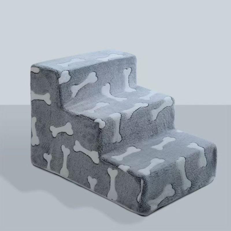 Pet Bunk Bed Small Stairs Removable And Washable Household Bedside Stairs Steps Puppy Teddy Dog ​​Cat Climbing Ladder Wholesale