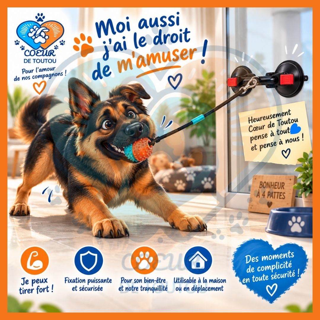 Ventouse de fixation avec anneau d’ancrage | DUO’GRIP™