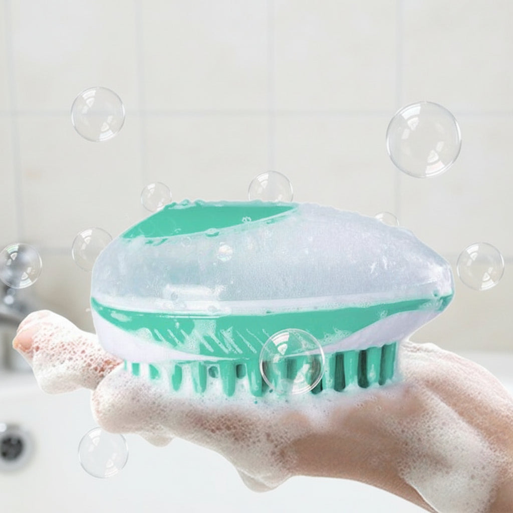 brosse bain pour chien