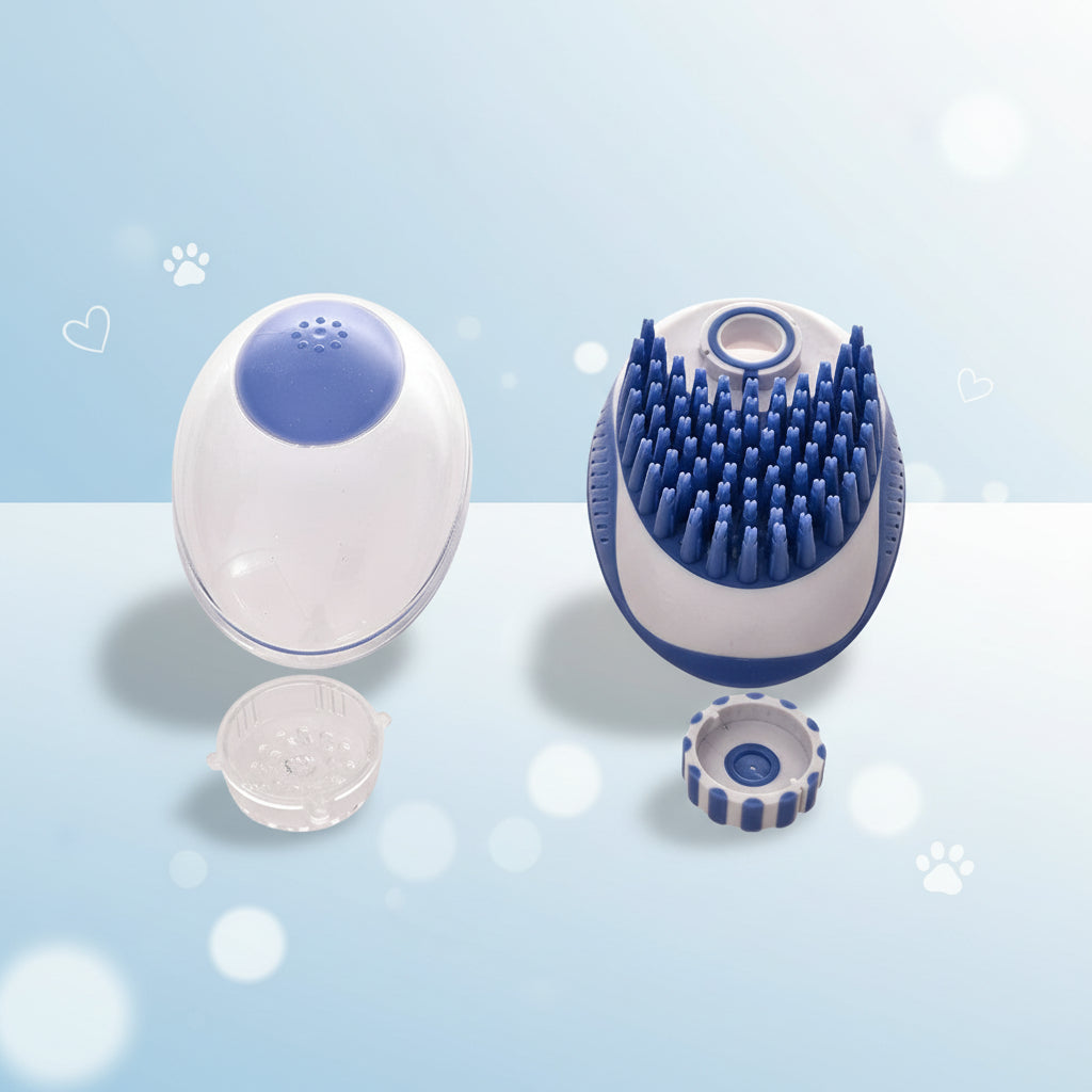 brosse de bain pour chien