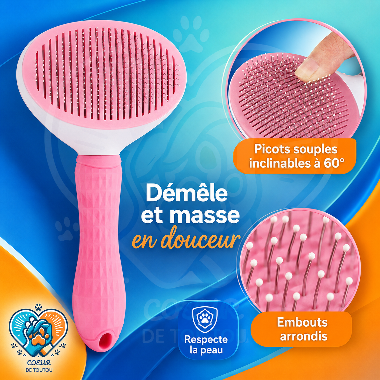 kit de toilettage complet pour chien