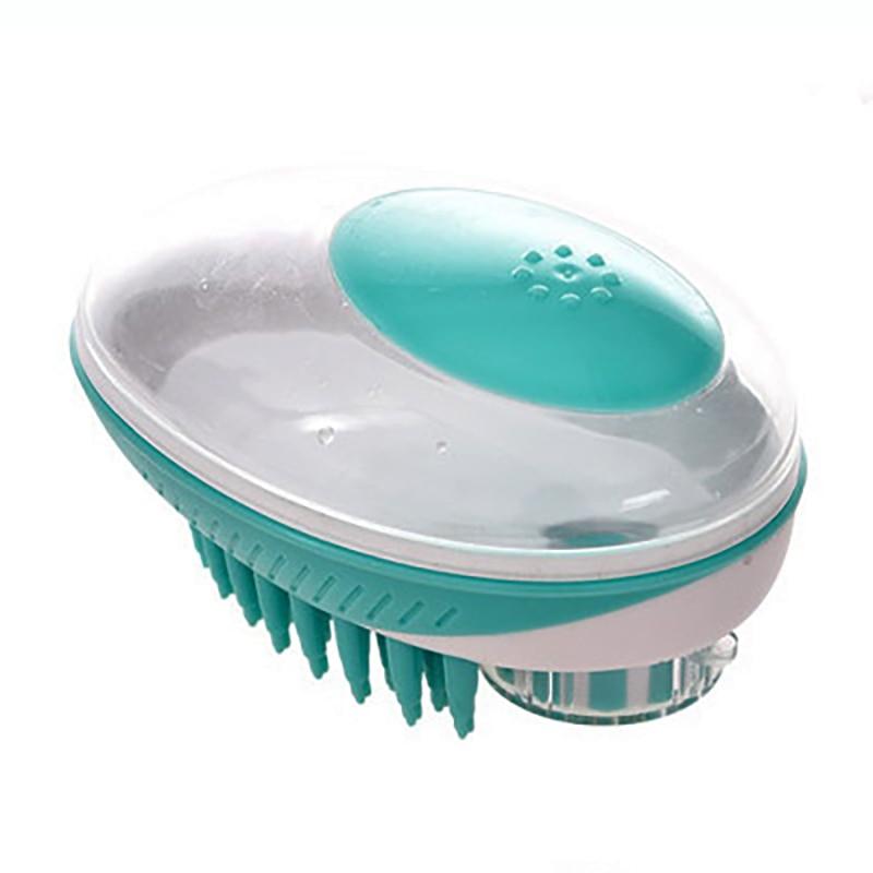 BrossyDog™ - Brosse de bain pour animaux 2 en 1 | chien - Coeur de Toutou