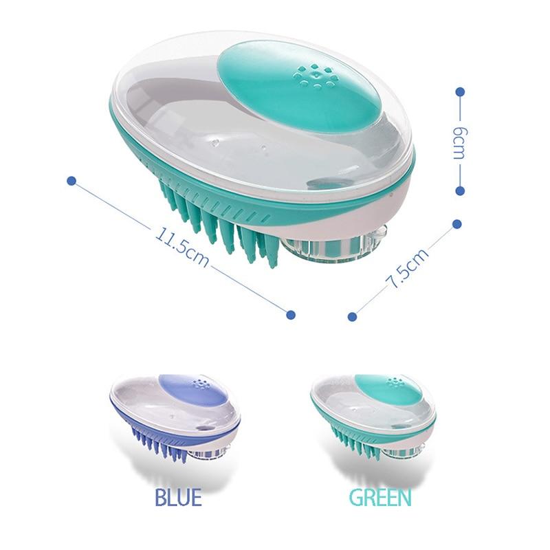 BrossyDog™ - Brosse de bain pour animaux 2 en 1 | chien - Coeur de Toutou