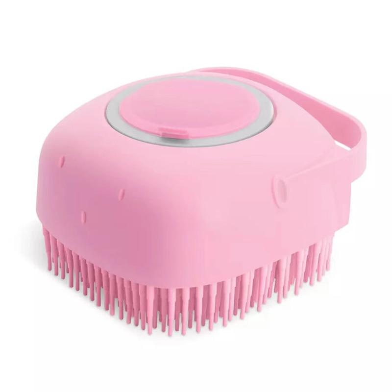 BrossyDog™ - Brosse de bain pour animaux 2 en 1 | chien - Coeur de Toutou