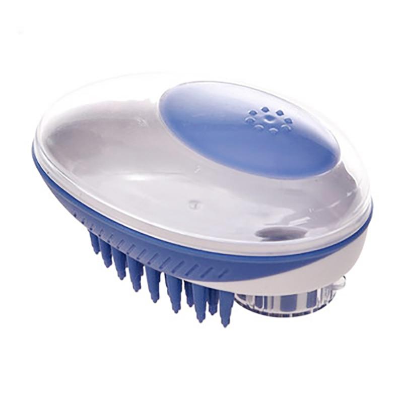 BrossyDog™ - Brosse de bain pour animaux 2 en 1 | chien - Coeur de Toutou