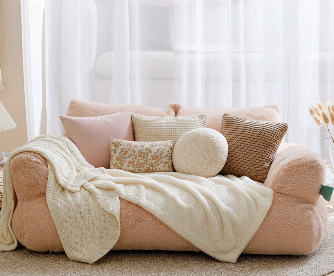 canapé douillet pour chien