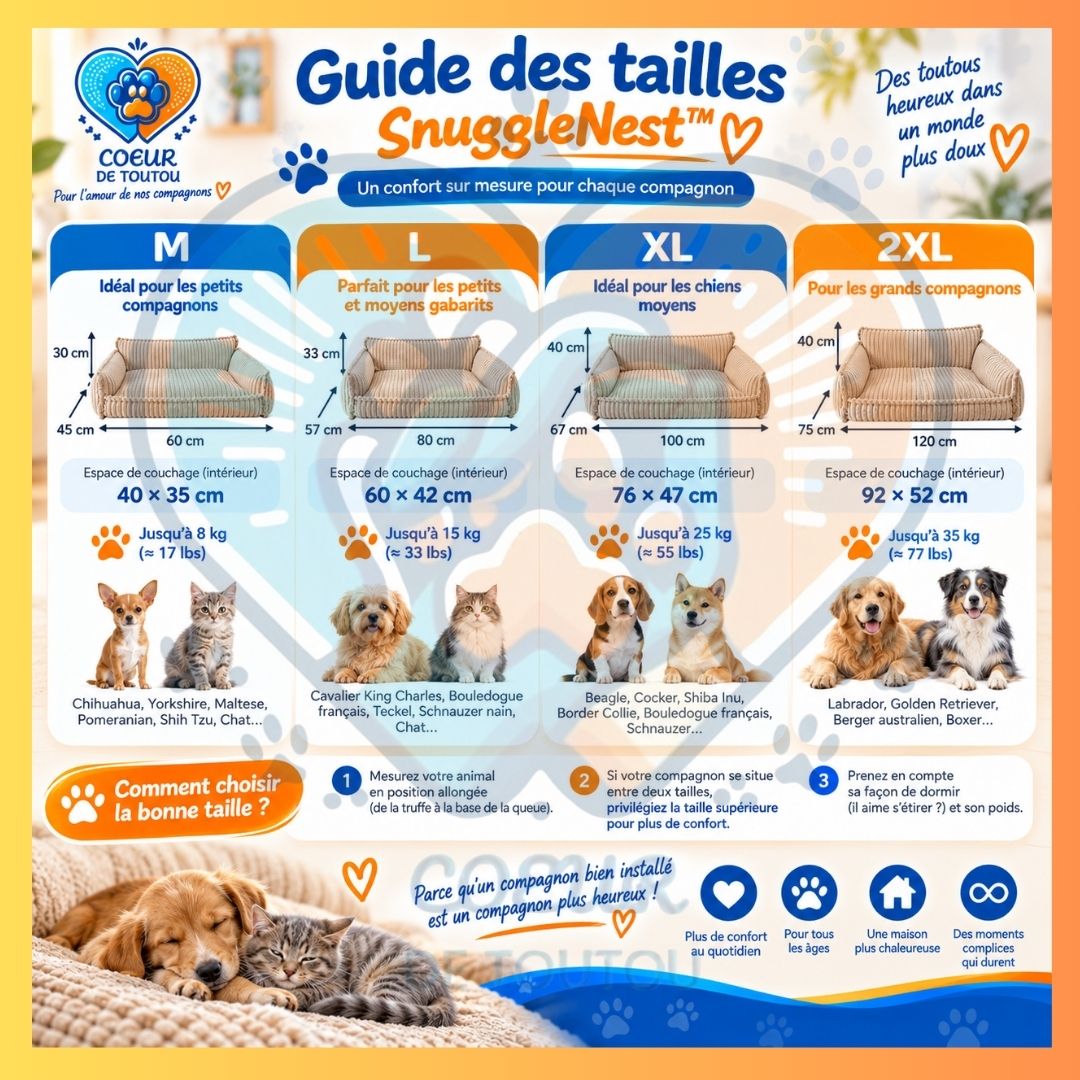 canapé orthopédique pour chien