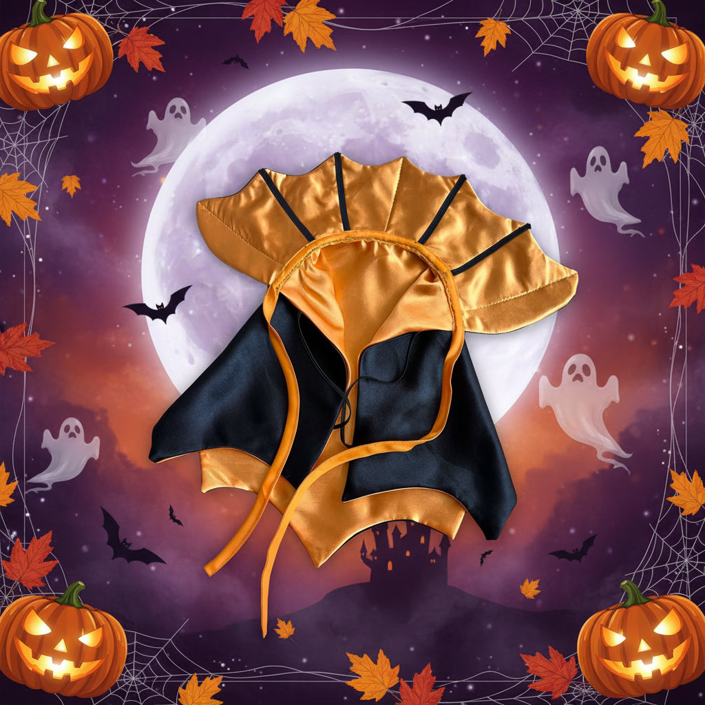 cape vampire halloween pour chien