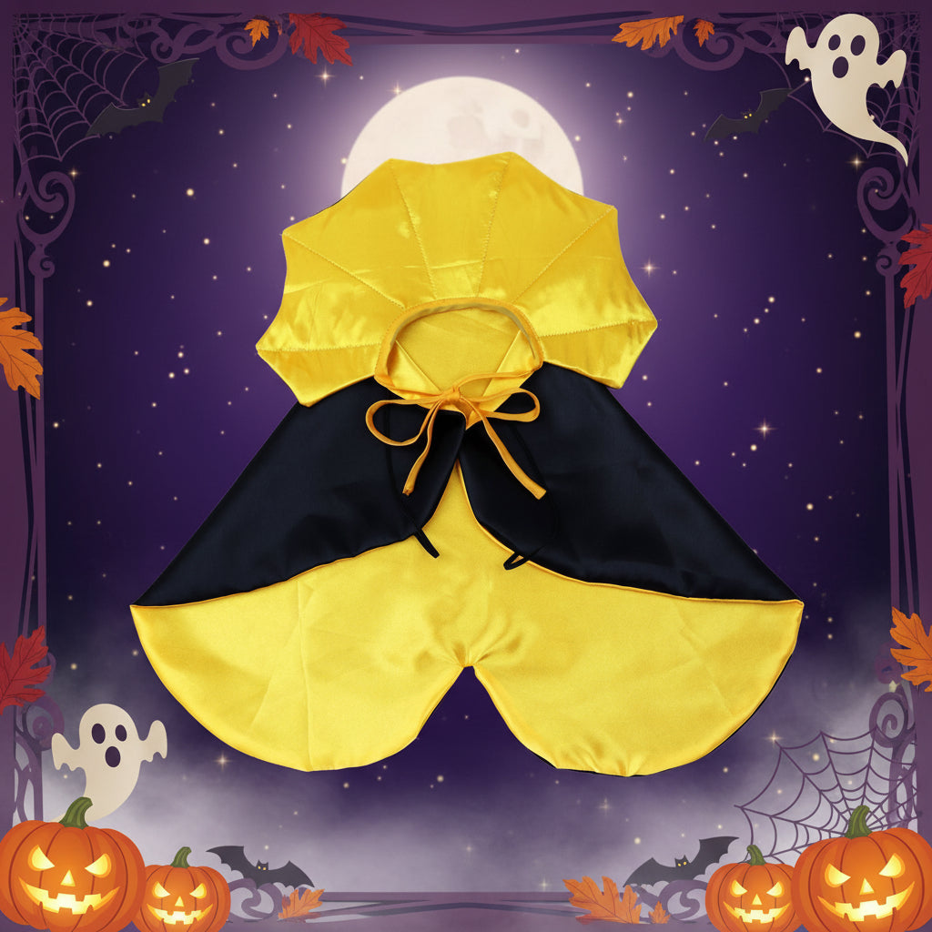 cape vampire halloween pour chien