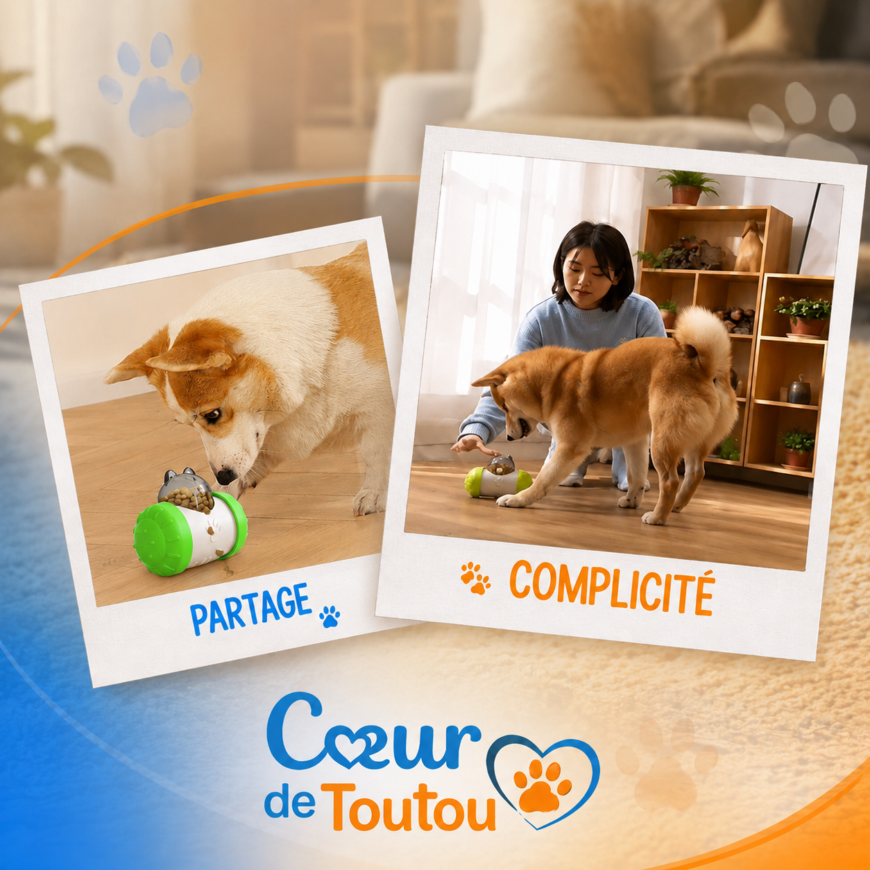 distributeur friandises chien