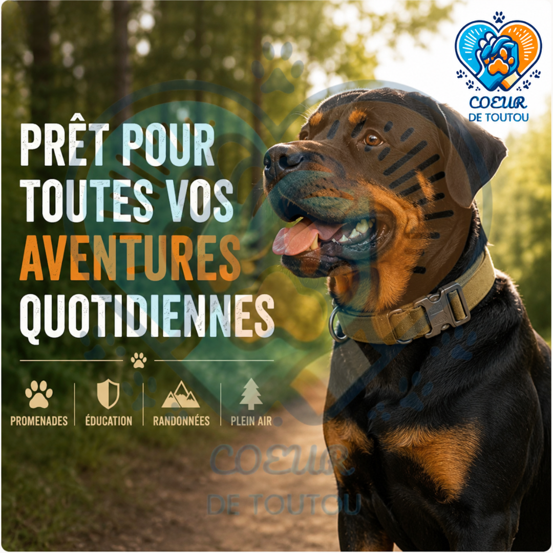 collier pour chien tactique