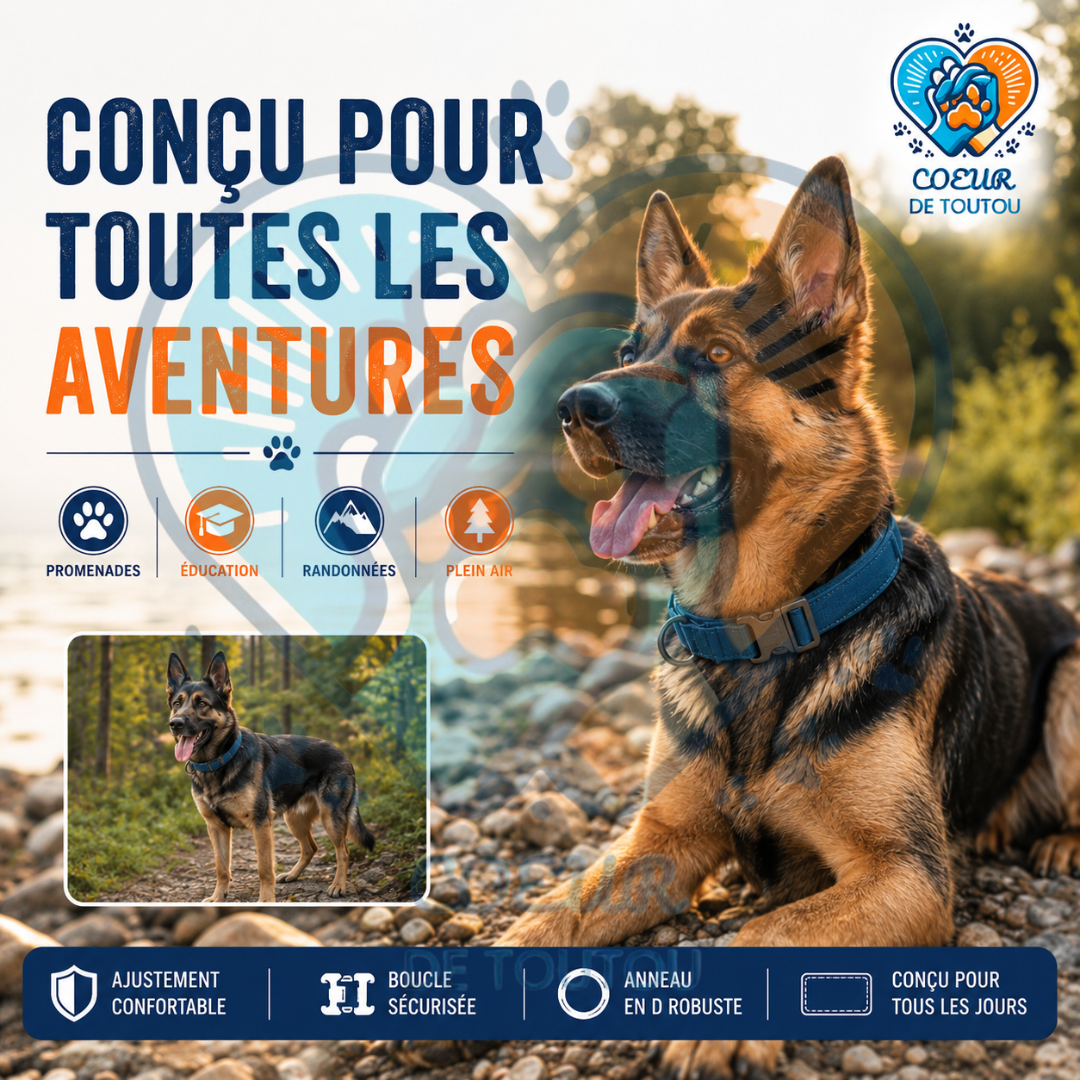 collier pour chien tactique