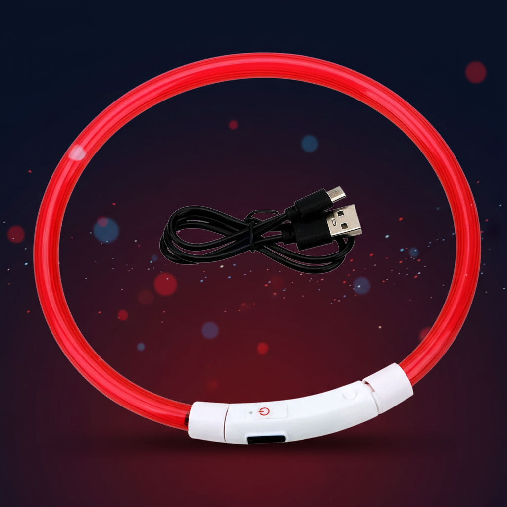 collier lumineux pour chien 
