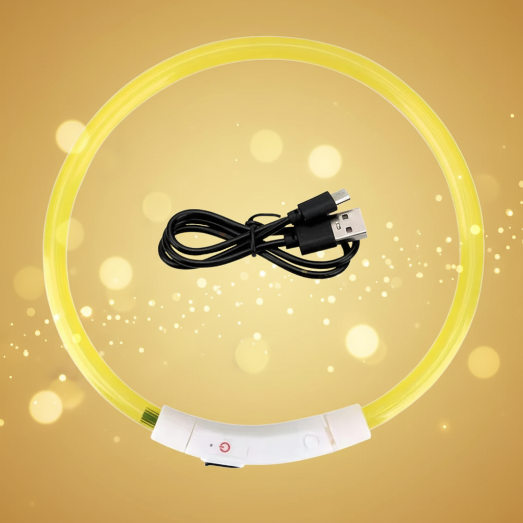 collier lumineux pour chien