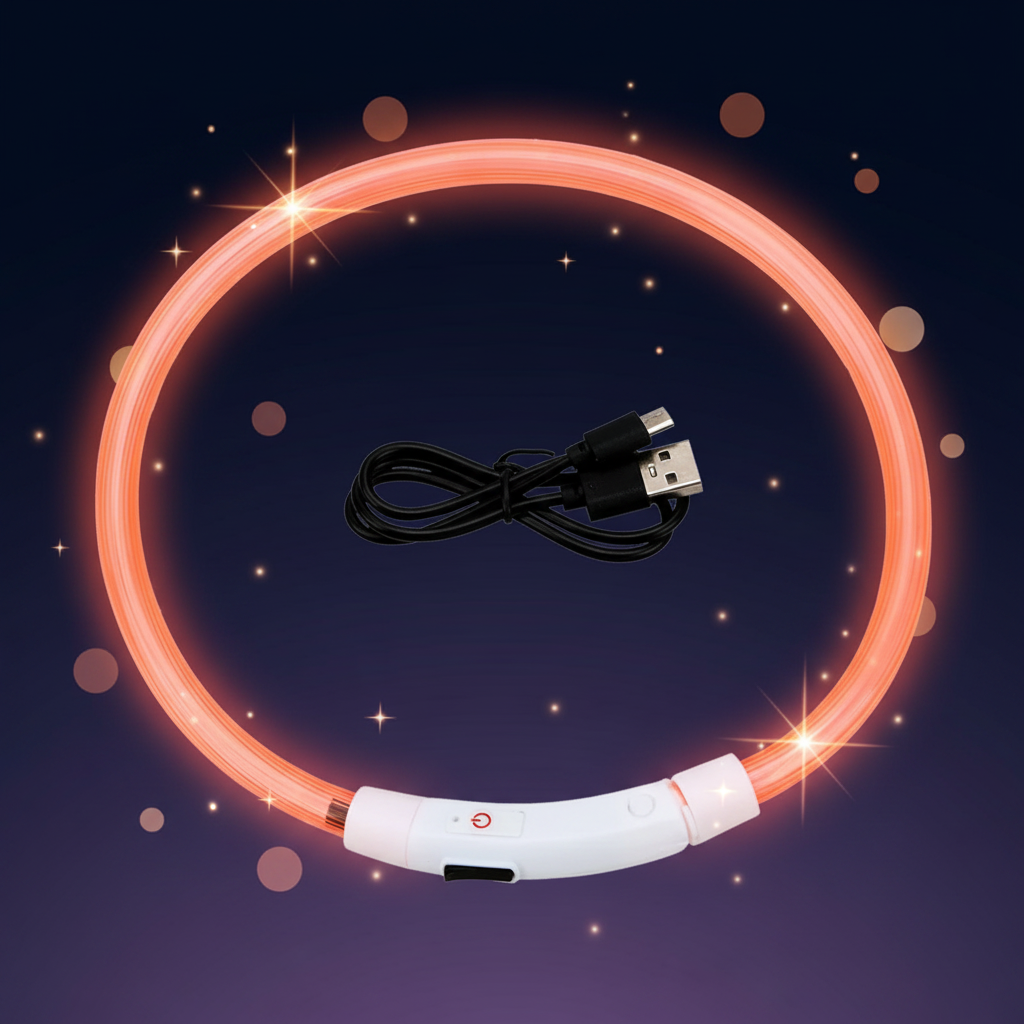 collier lumineux pour chien