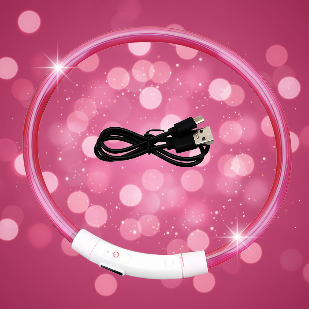 collier lumineux pour chien