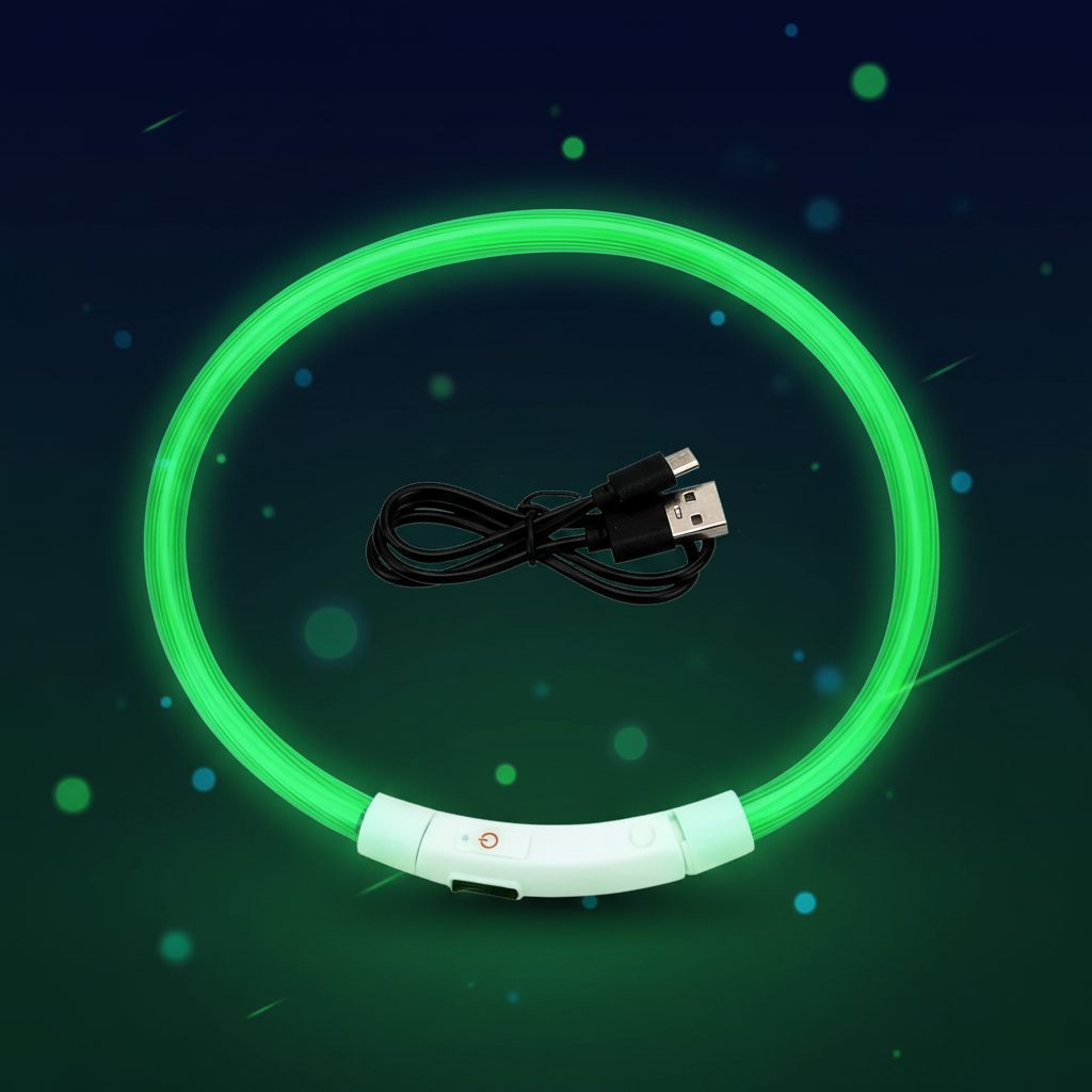 collier lumineux pour chien