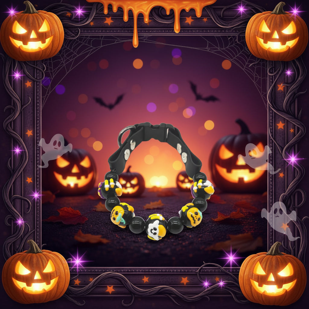 collier pour chien halloween