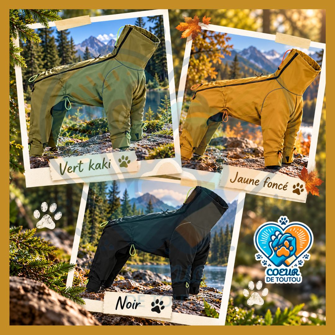 Combinaison imperméable chien 4 pattes | MUDGUARD™