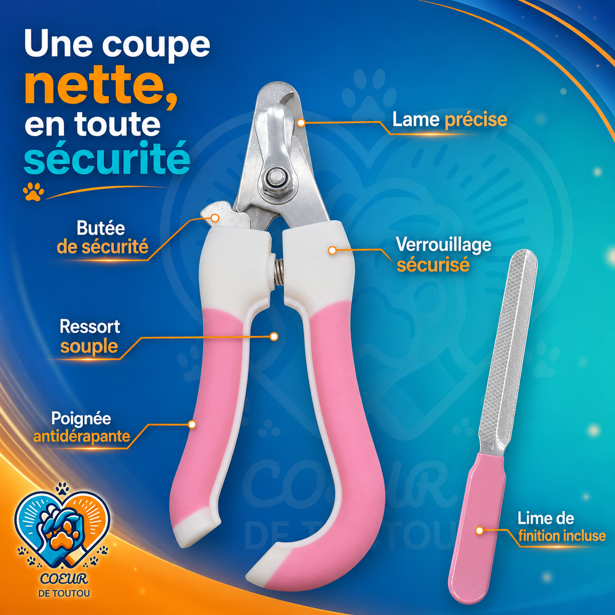 kit de toilettage complet pour chien