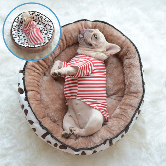 ❄️ Coussin Hiver Réversible pour Chien – WarmNest™