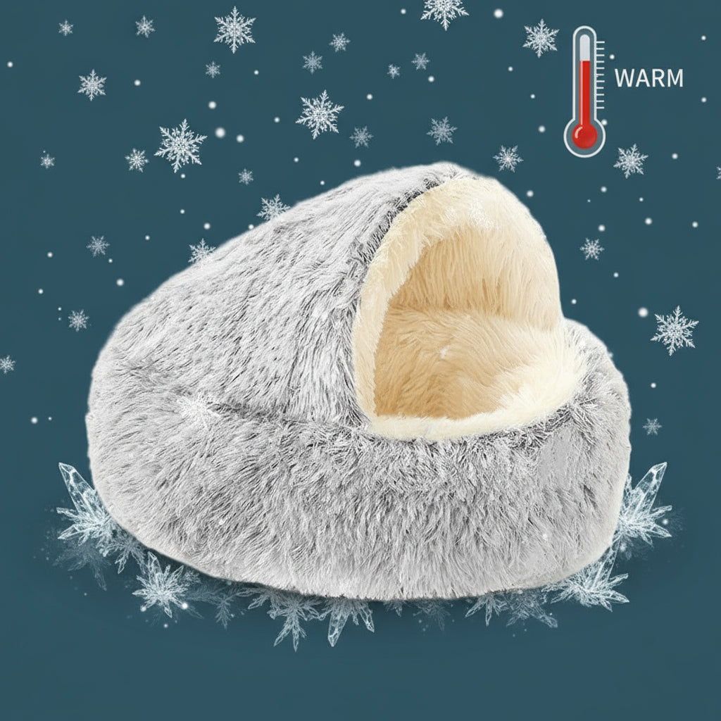 coussin pour chien bleu cocoonia