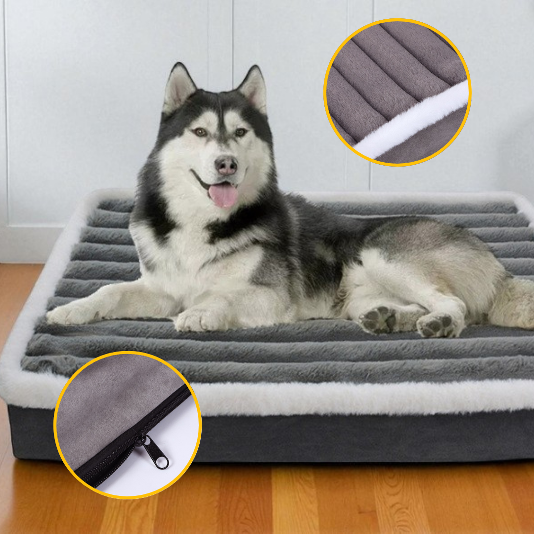 Coussin orthopédique pour chien grande taille | Snooziva™
