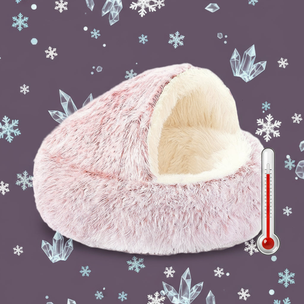 coussin pour chien rose cocoonia