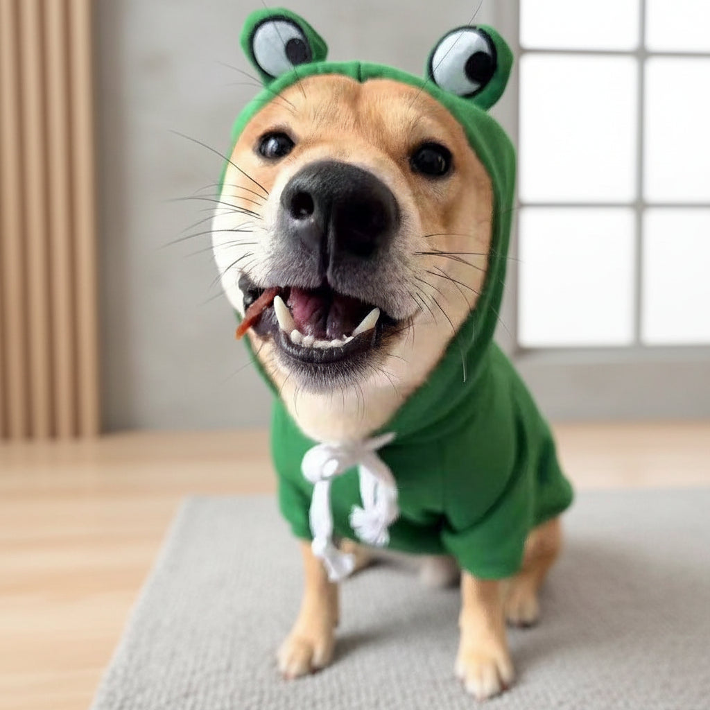 déguisement pour chien grenouille