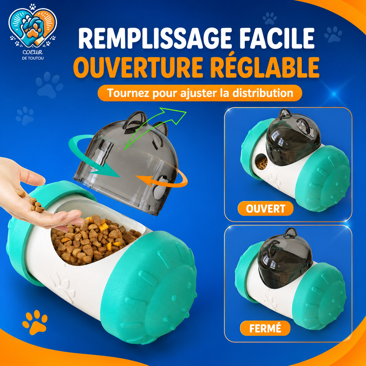 distributeur friandises chien
