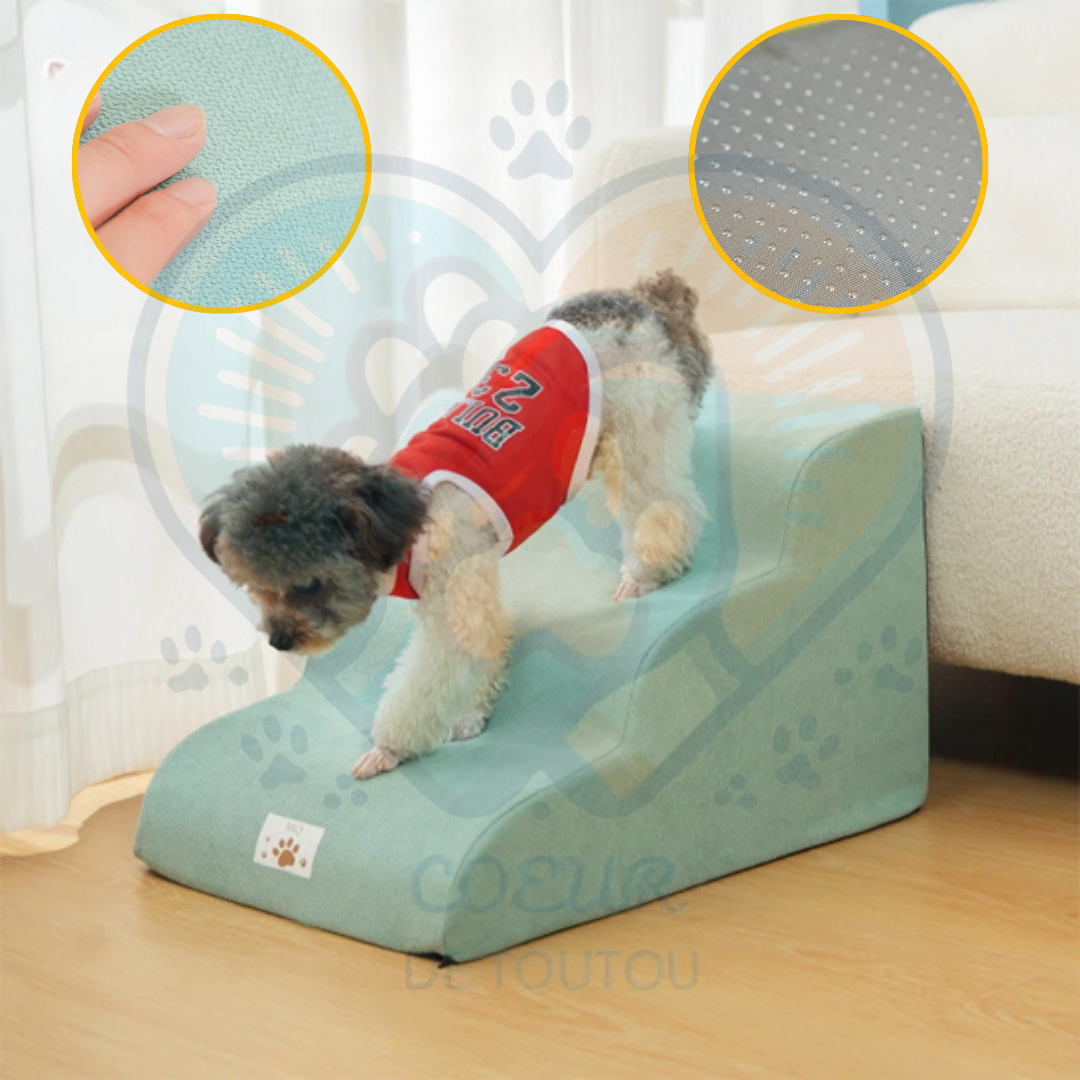 Escalier en mousse pour chien – StepEase™