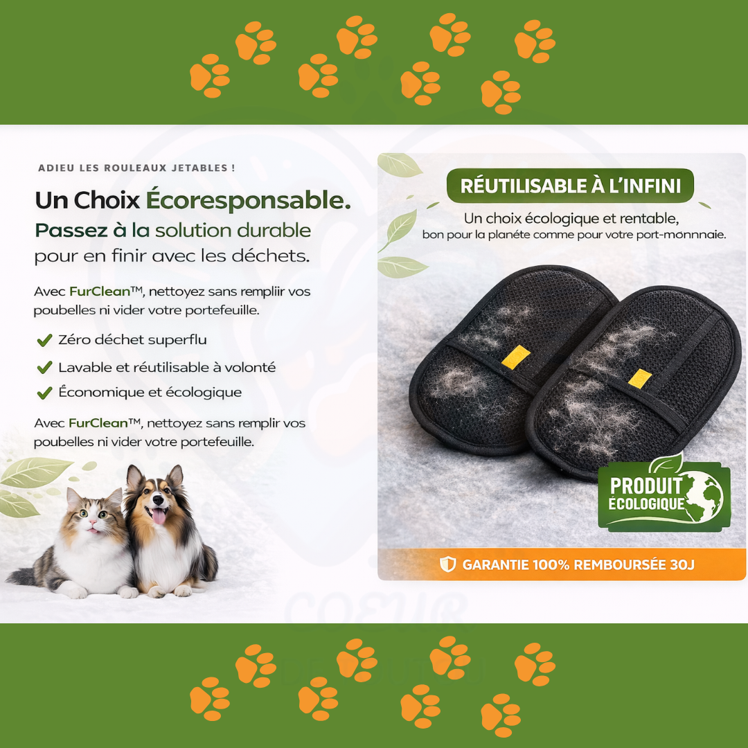 gant anti poils pour animaux